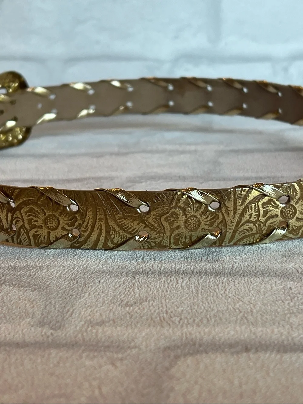 Vintage ornate tooled